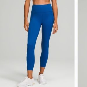 Lulu Symphony Blue Fast and Free High Rise 25” Legging
